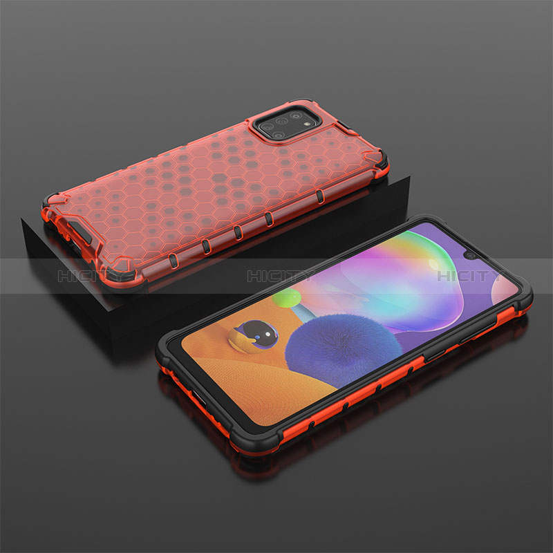 Carcasa Bumper Funda Silicona Transparente 360 Grados AM2 para Samsung Galaxy A31