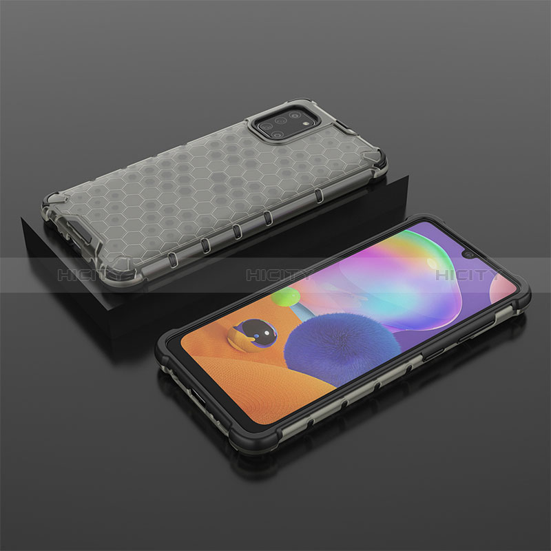 Carcasa Bumper Funda Silicona Transparente 360 Grados AM2 para Samsung Galaxy A31