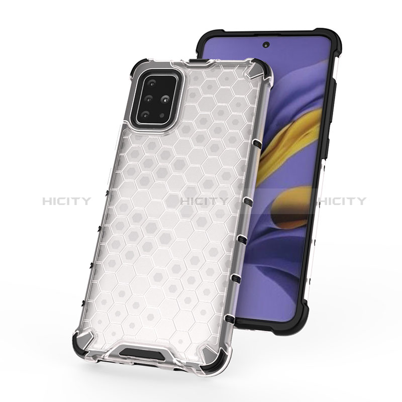 Carcasa Bumper Funda Silicona Transparente 360 Grados AM2 para Samsung Galaxy A51 5G