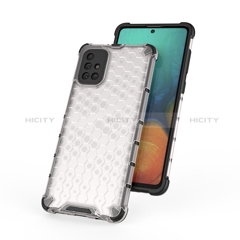 Carcasa Bumper Funda Silicona Transparente 360 Grados AM2 para Samsung Galaxy A71 5G