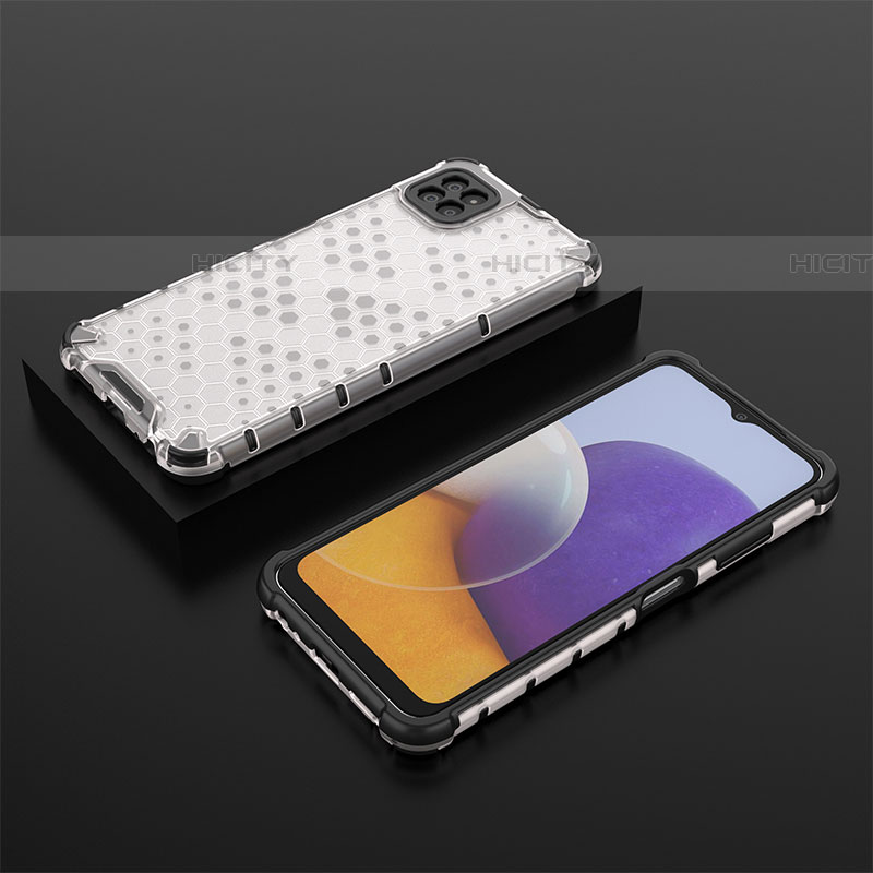 Carcasa Bumper Funda Silicona Transparente 360 Grados AM2 para Samsung Galaxy F42 5G