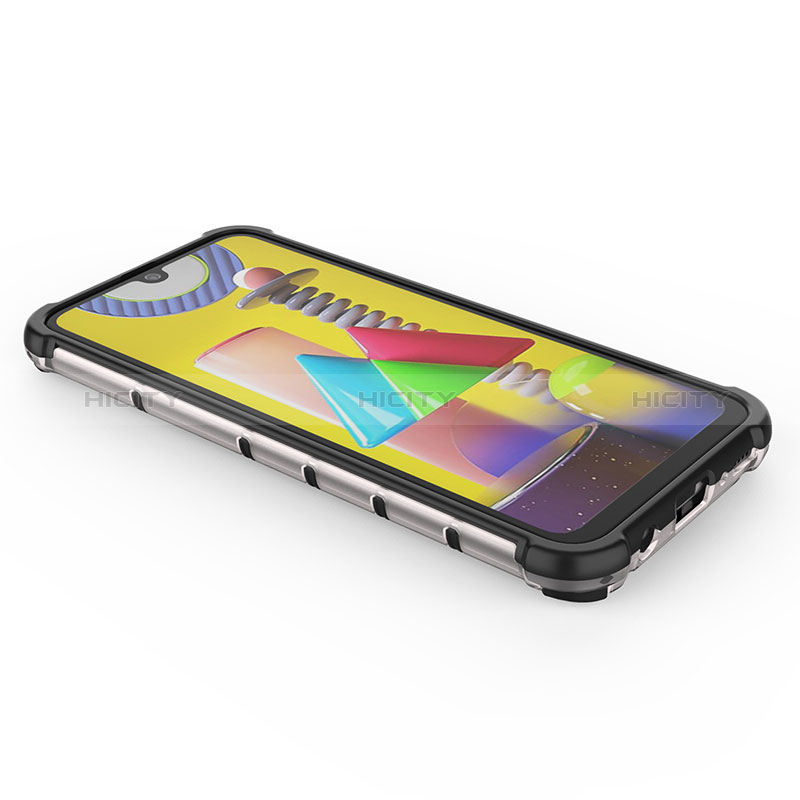 Carcasa Bumper Funda Silicona Transparente 360 Grados AM2 para Samsung Galaxy M21s