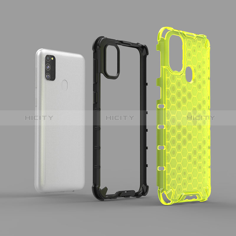 Carcasa Bumper Funda Silicona Transparente 360 Grados AM2 para Samsung Galaxy M30s