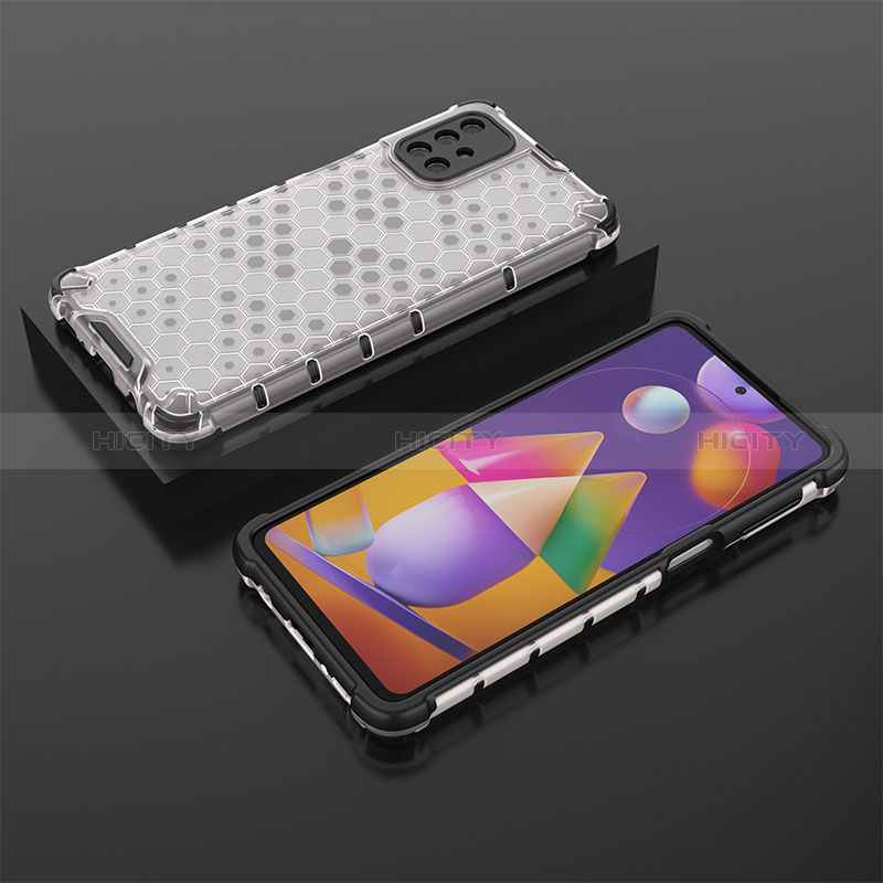 Carcasa Bumper Funda Silicona Transparente 360 Grados AM2 para Samsung Galaxy M31s