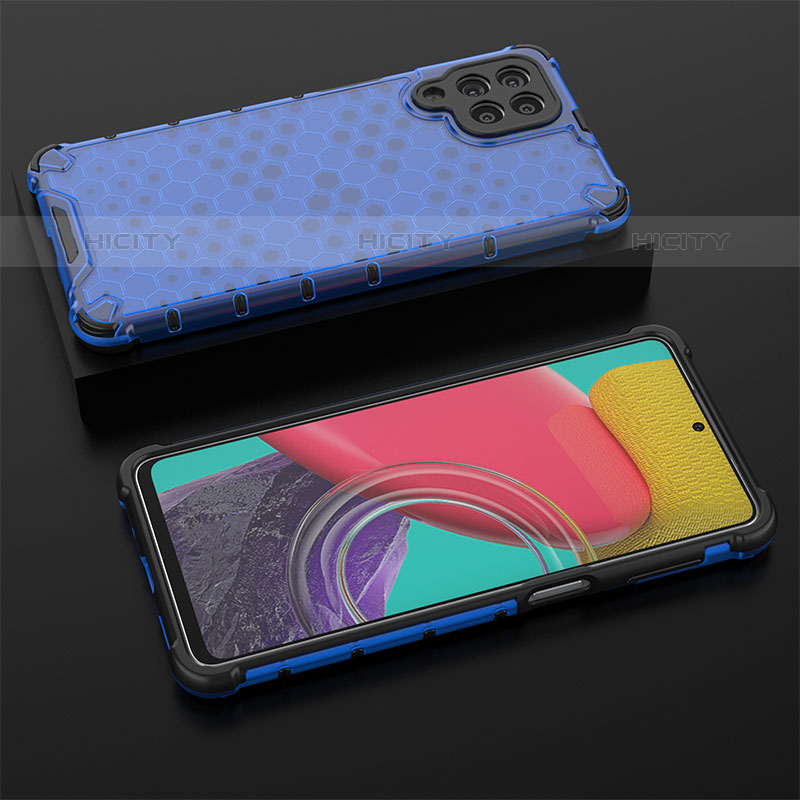 Carcasa Bumper Funda Silicona Transparente 360 Grados AM2 para Samsung Galaxy M53 5G