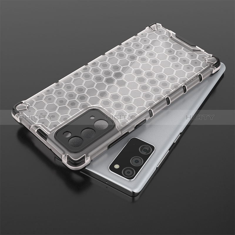 Carcasa Bumper Funda Silicona Transparente 360 Grados AM2 para Samsung Galaxy Note 20 5G