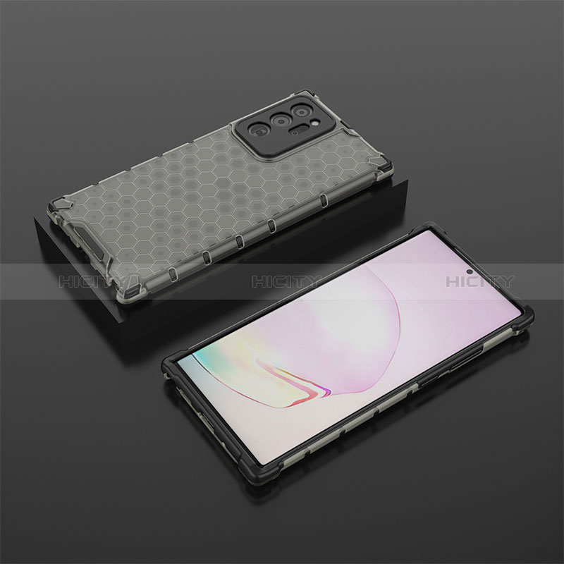 Carcasa Bumper Funda Silicona Transparente 360 Grados AM2 para Samsung Galaxy Note 20 Ultra 5G