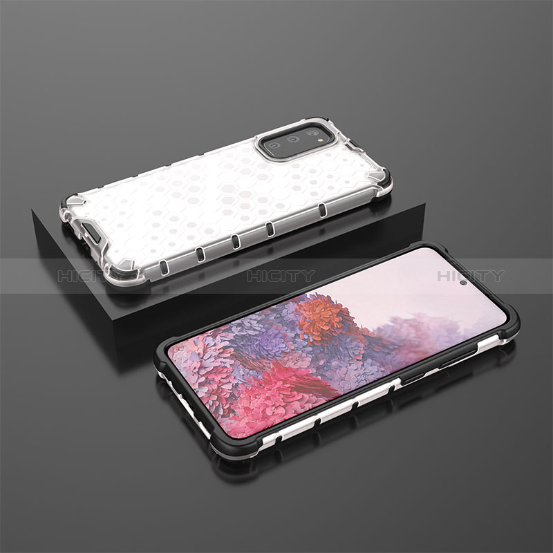 Carcasa Bumper Funda Silicona Transparente 360 Grados AM2 para Samsung Galaxy S20