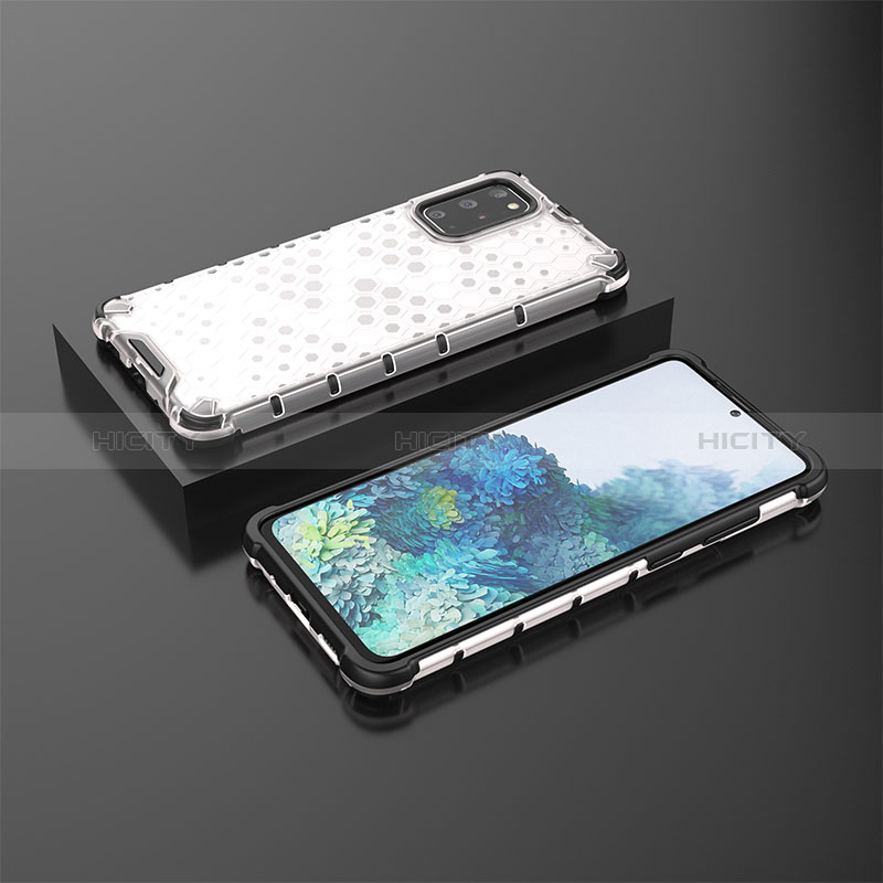 Carcasa Bumper Funda Silicona Transparente 360 Grados AM2 para Samsung Galaxy S20 Plus