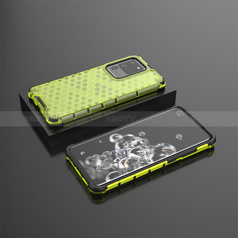 Carcasa Bumper Funda Silicona Transparente 360 Grados AM2 para Samsung Galaxy S20 Ultra