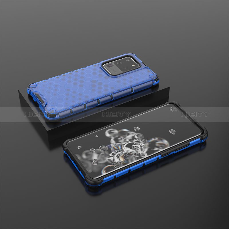 Carcasa Bumper Funda Silicona Transparente 360 Grados AM2 para Samsung Galaxy S20 Ultra