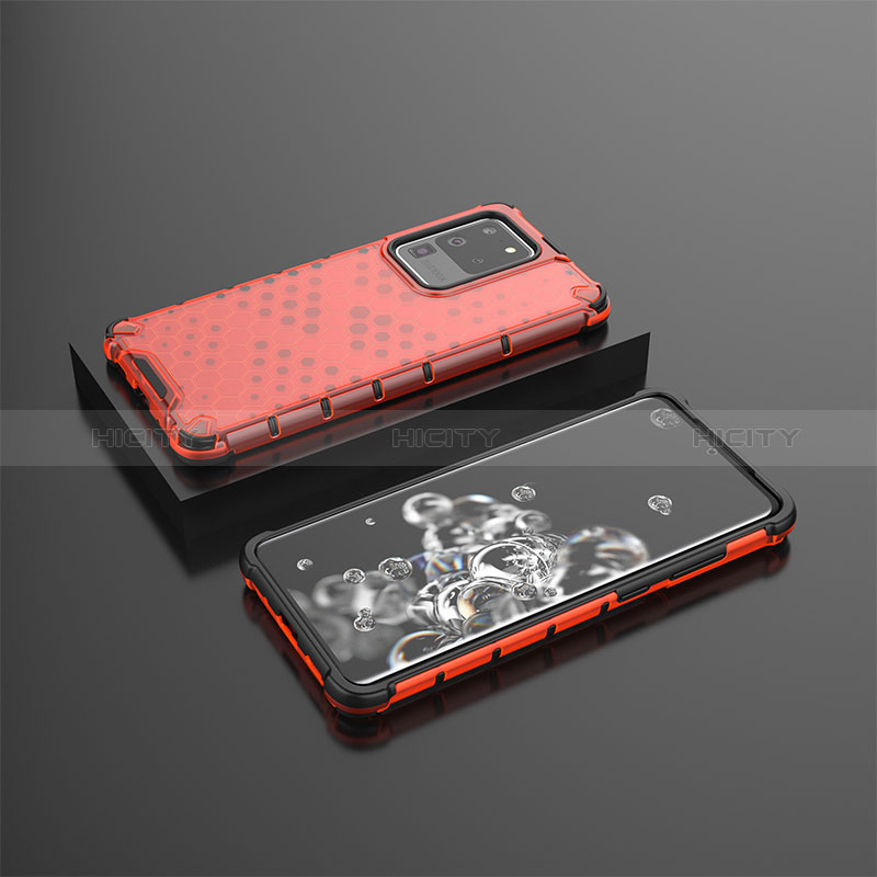 Carcasa Bumper Funda Silicona Transparente 360 Grados AM2 para Samsung Galaxy S20 Ultra