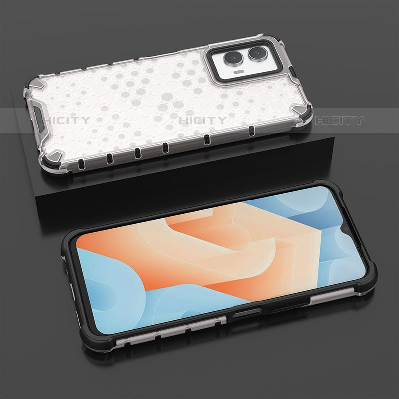 Carcasa Bumper Funda Silicona Transparente 360 Grados AM2 para Vivo iQOO U5 5G