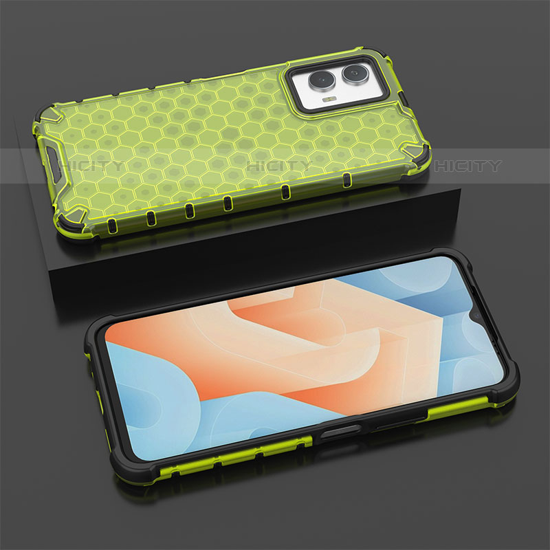 Carcasa Bumper Funda Silicona Transparente 360 Grados AM2 para Vivo iQOO U5 5G