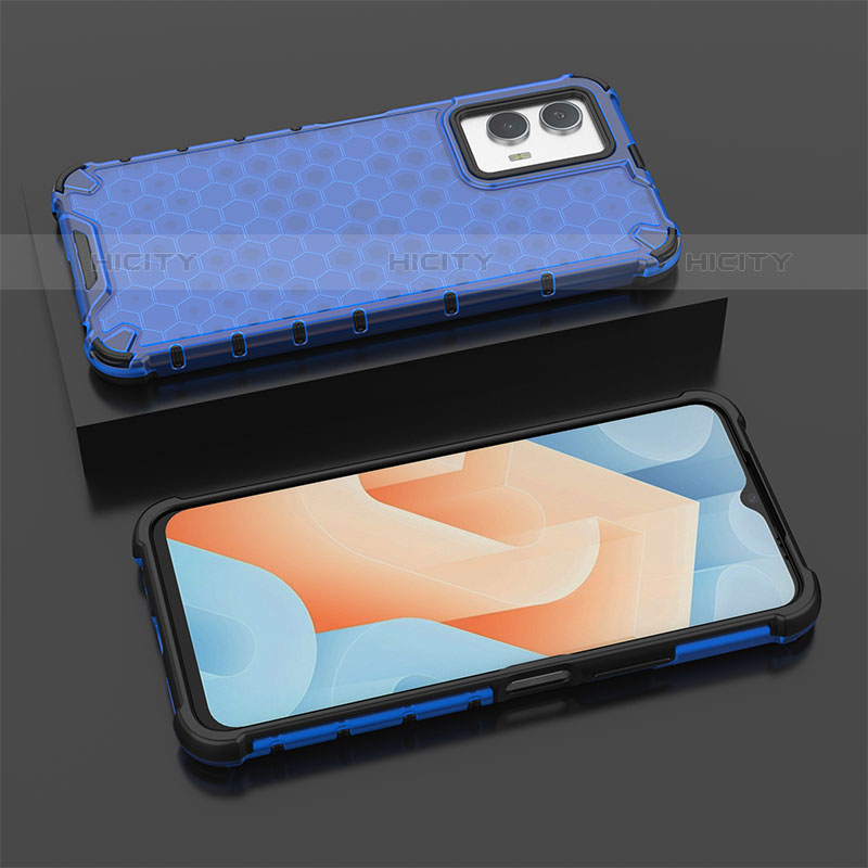 Carcasa Bumper Funda Silicona Transparente 360 Grados AM2 para Vivo iQOO U5 5G