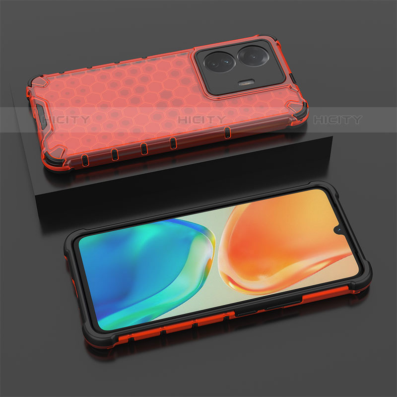 Carcasa Bumper Funda Silicona Transparente 360 Grados AM2 para Vivo iQOO Z6 Pro 5G