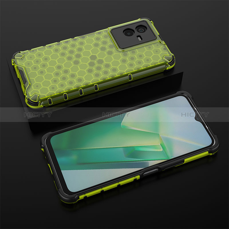 Carcasa Bumper Funda Silicona Transparente 360 Grados AM2 para Vivo T2x 5G