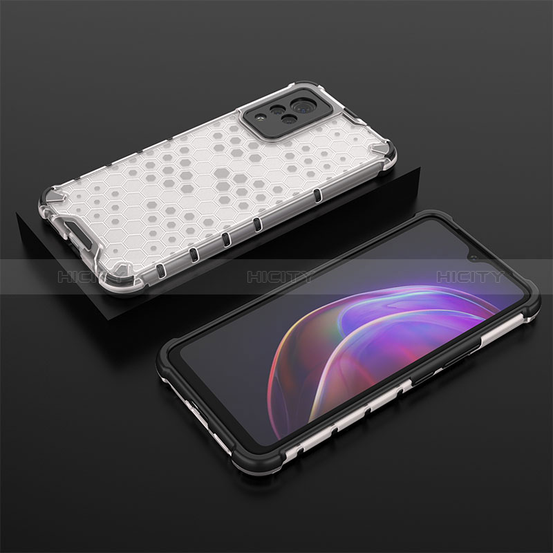 Carcasa Bumper Funda Silicona Transparente 360 Grados AM2 para Vivo V21 5G