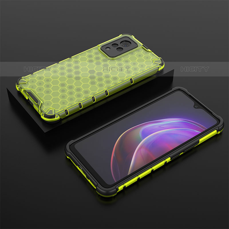 Carcasa Bumper Funda Silicona Transparente 360 Grados AM2 para Vivo V21s 5G