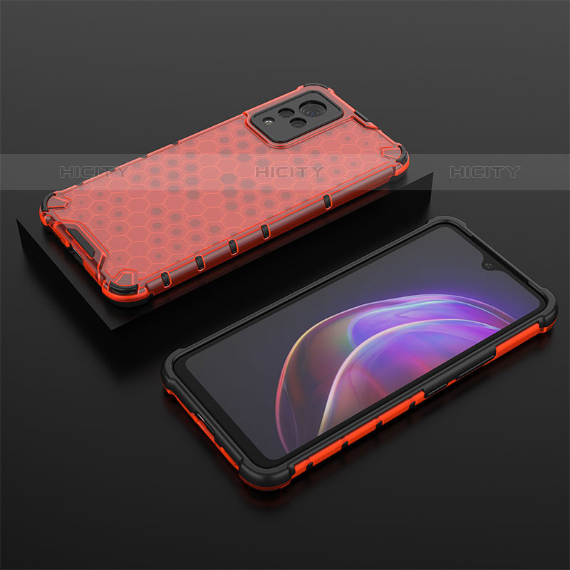 Carcasa Bumper Funda Silicona Transparente 360 Grados AM2 para Vivo V21s 5G