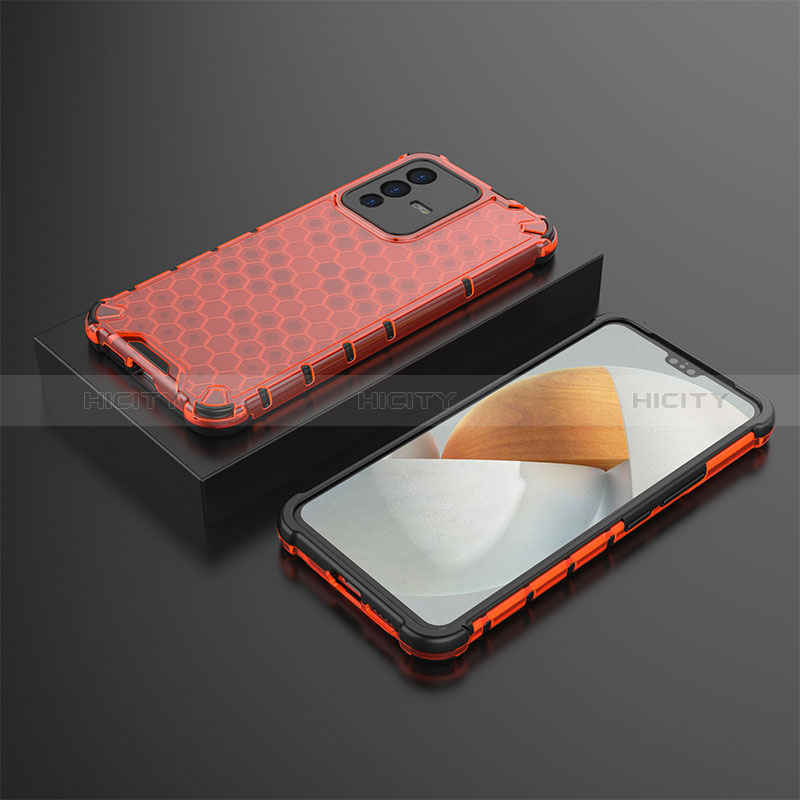 Carcasa Bumper Funda Silicona Transparente 360 Grados AM2 para Vivo V23 5G