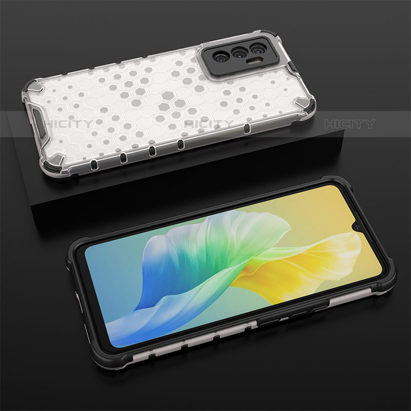 Carcasa Bumper Funda Silicona Transparente 360 Grados AM2 para Vivo V23e