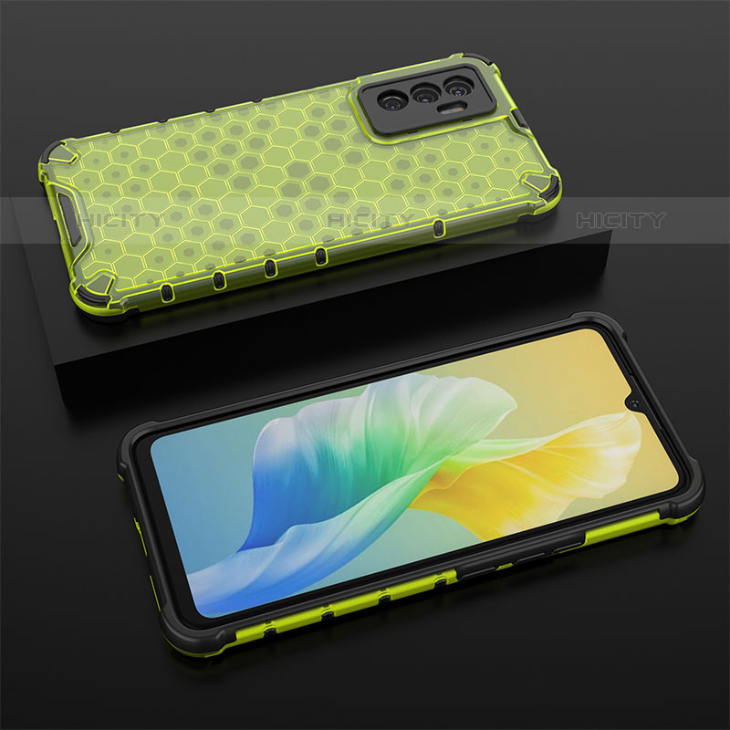 Carcasa Bumper Funda Silicona Transparente 360 Grados AM2 para Vivo V23e