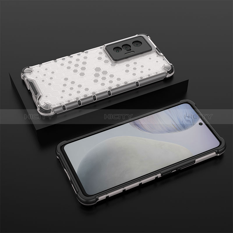 Carcasa Bumper Funda Silicona Transparente 360 Grados AM2 para Vivo X70t