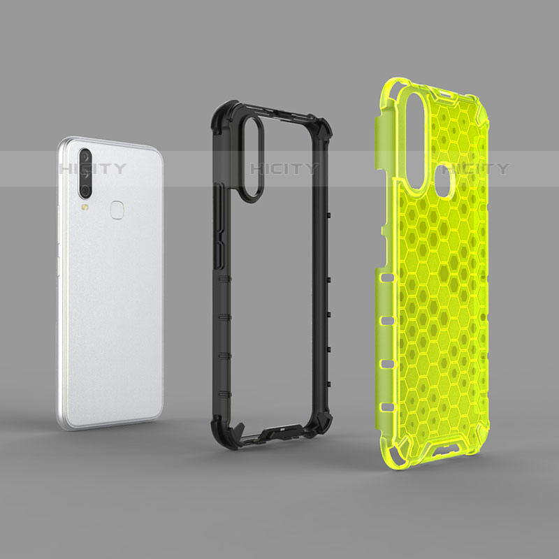 Carcasa Bumper Funda Silicona Transparente 360 Grados AM2 para Vivo Y11