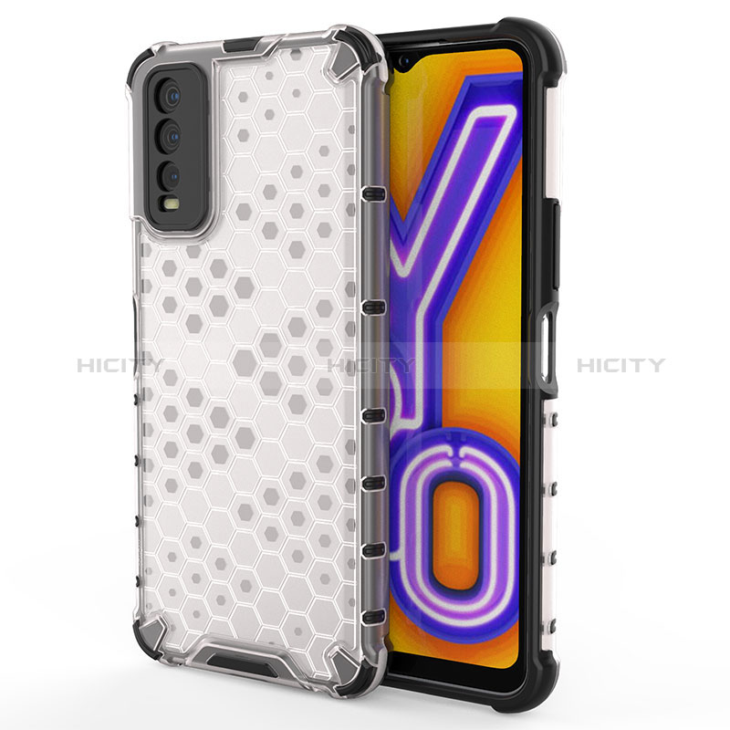 Carcasa Bumper Funda Silicona Transparente 360 Grados AM2 para Vivo Y12G