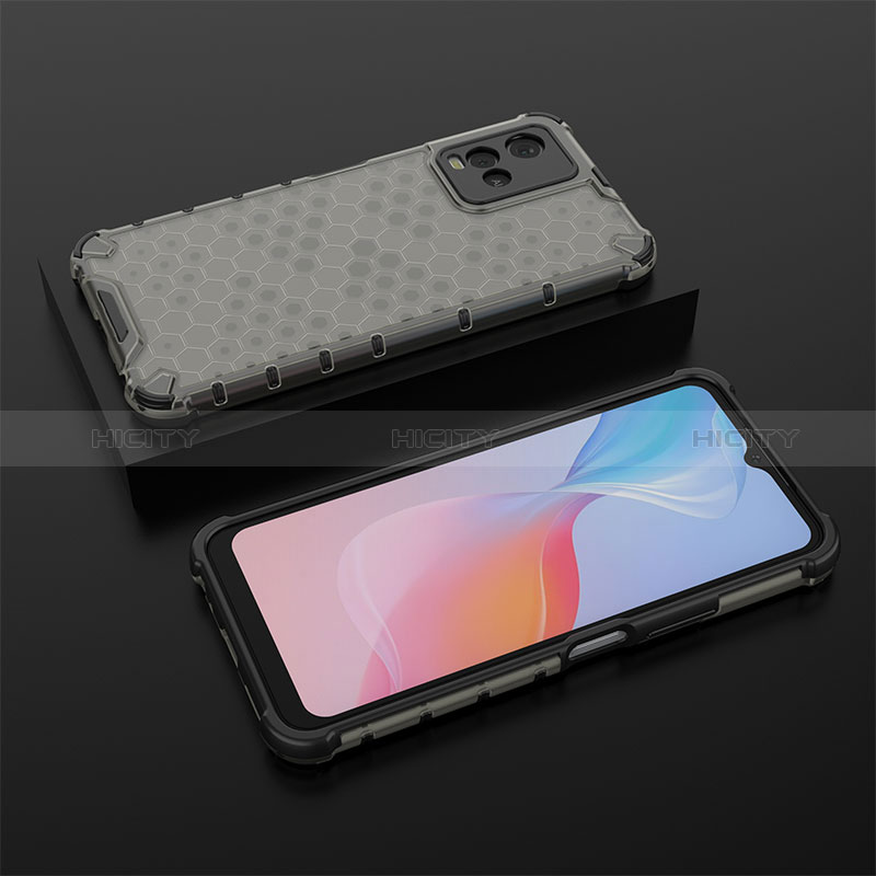 Carcasa Bumper Funda Silicona Transparente 360 Grados AM2 para Vivo Y21G