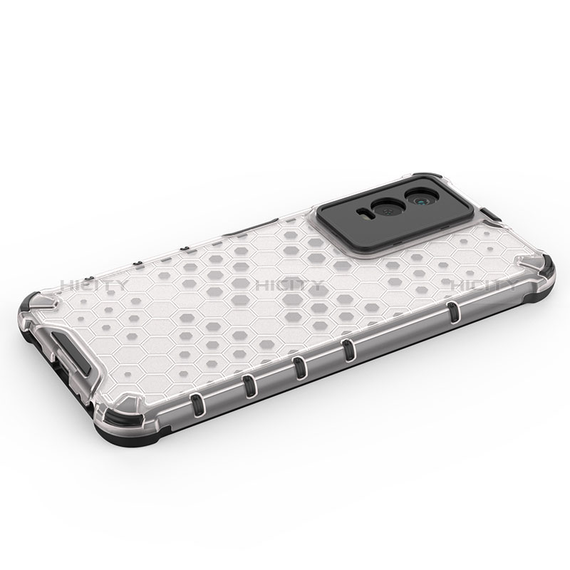 Carcasa Bumper Funda Silicona Transparente 360 Grados AM2 para Vivo Y76s 5G