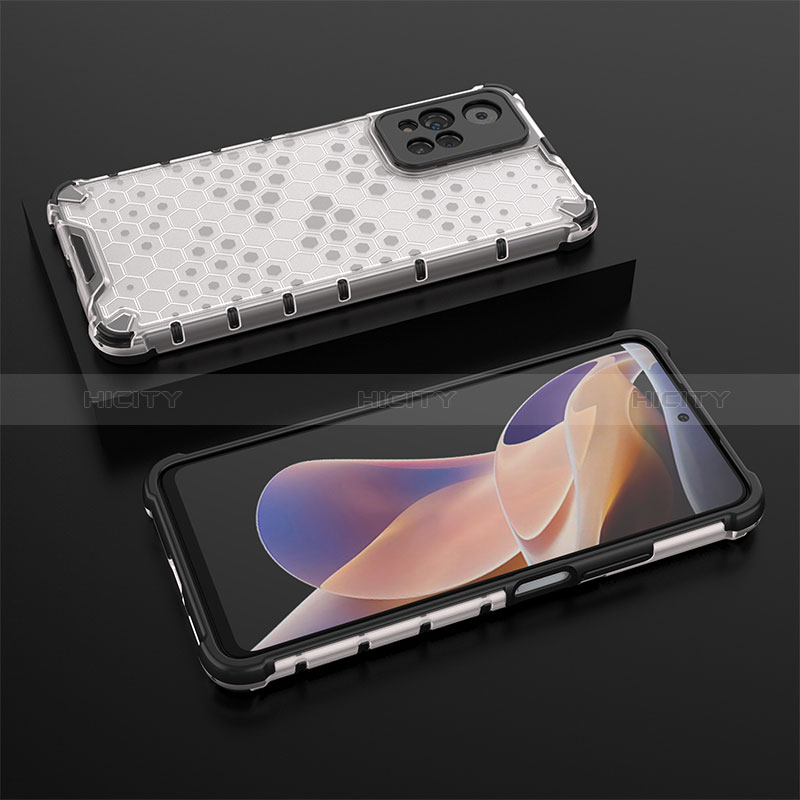 Carcasa Bumper Funda Silicona Transparente 360 Grados AM2 para Xiaomi Mi 11i 5G (2022) Blanco