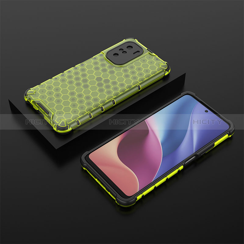 Carcasa Bumper Funda Silicona Transparente 360 Grados AM2 para Xiaomi Mi 11i 5G Verde