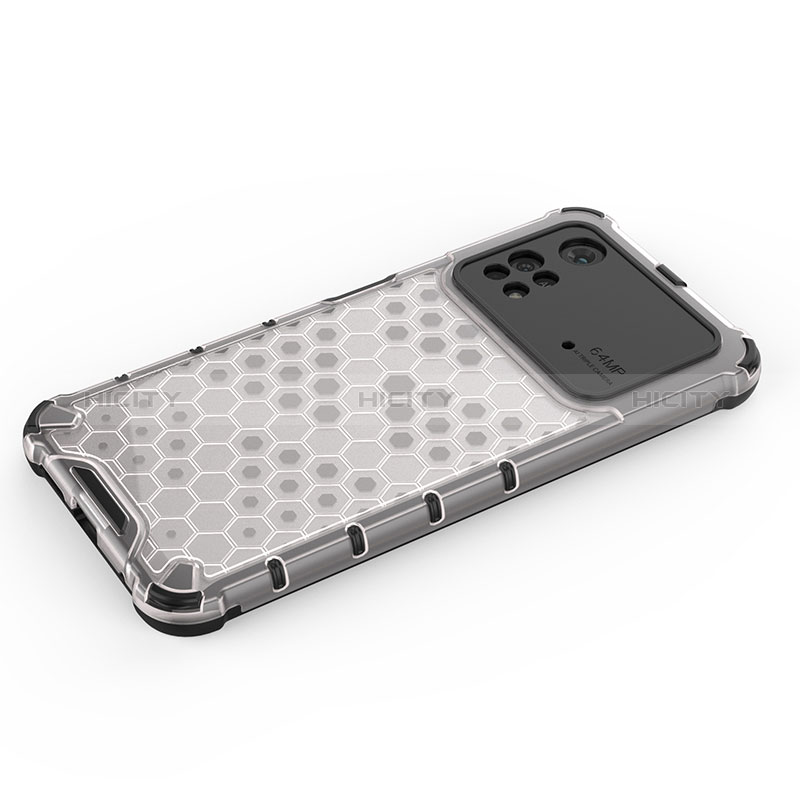 Carcasa Bumper Funda Silicona Transparente 360 Grados AM2 para Xiaomi Poco M4 Pro 4G