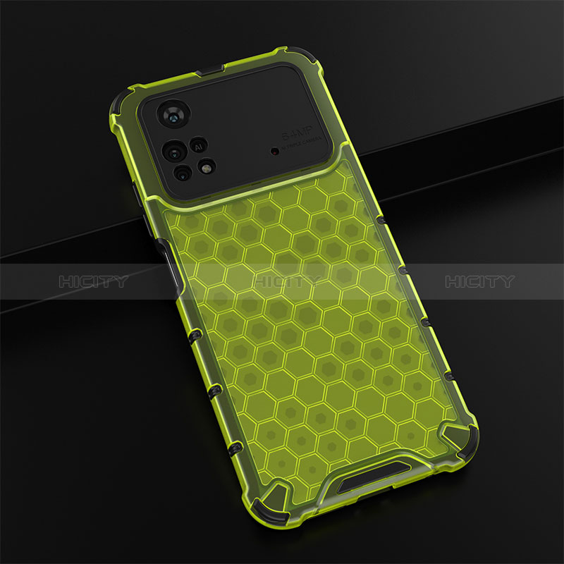 Carcasa Bumper Funda Silicona Transparente 360 Grados AM2 para Xiaomi Poco M4 Pro 4G