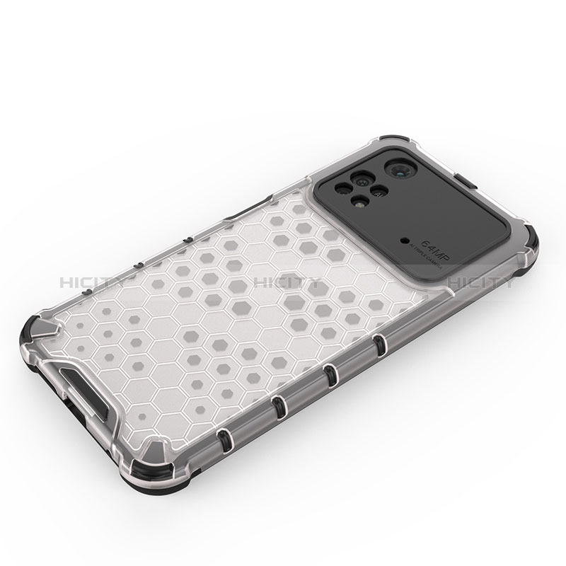 Carcasa Bumper Funda Silicona Transparente 360 Grados AM2 para Xiaomi Poco M4 Pro 4G