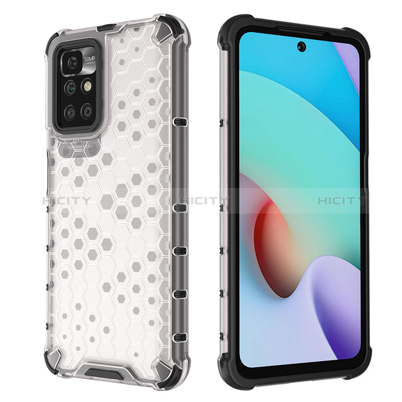 Carcasa Bumper Funda Silicona Transparente 360 Grados AM2 para Xiaomi Redmi 10 4G