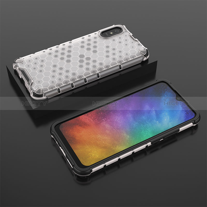 Carcasa Bumper Funda Silicona Transparente 360 Grados AM2 para Xiaomi Redmi 9A