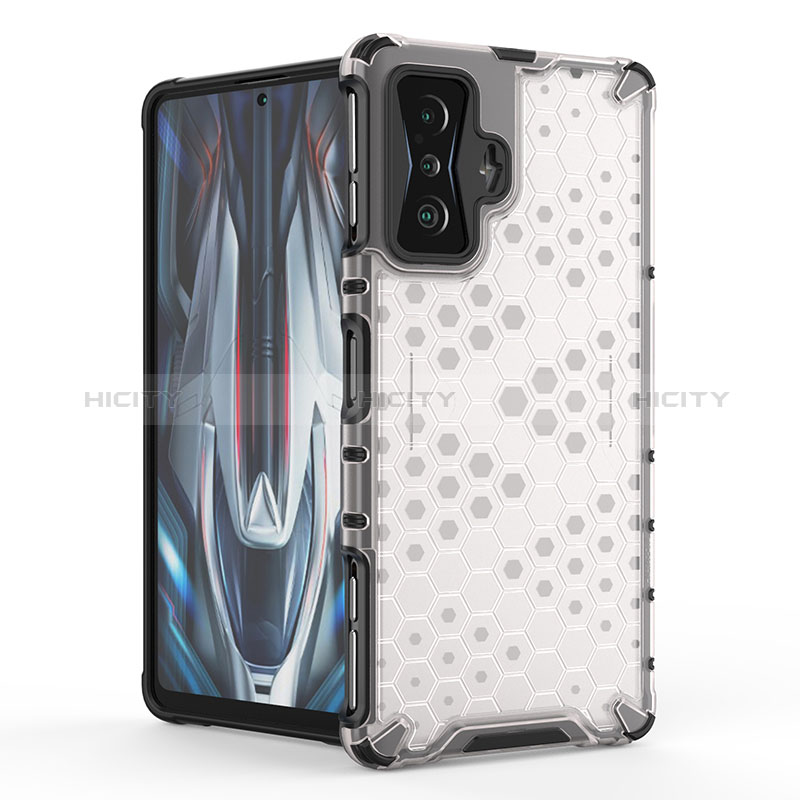 Carcasa Bumper Funda Silicona Transparente 360 Grados AM2 para Xiaomi Redmi K50 Gaming 5G