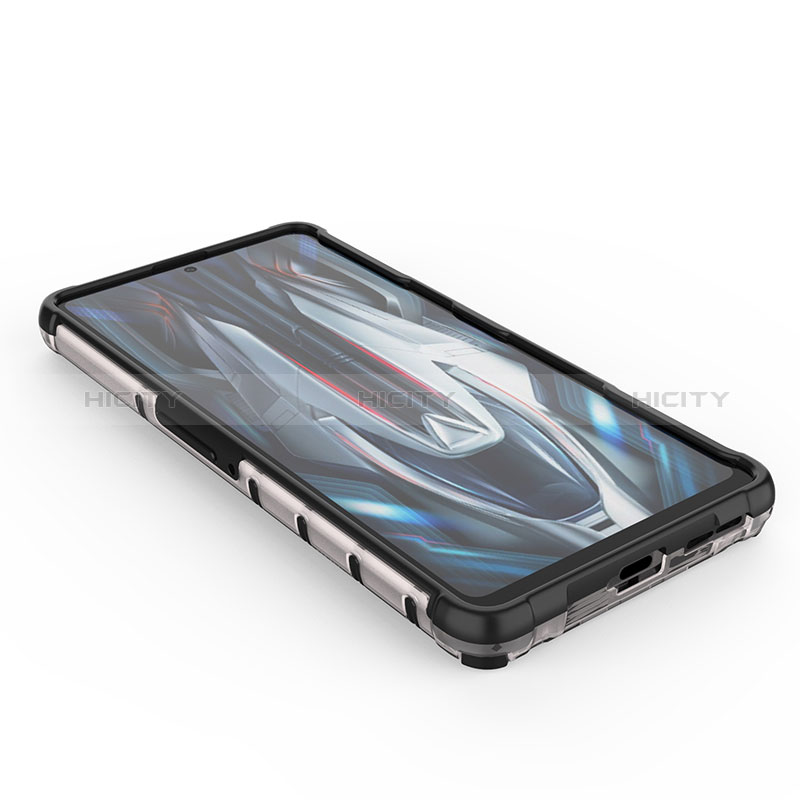 Carcasa Bumper Funda Silicona Transparente 360 Grados AM2 para Xiaomi Redmi K50 Gaming 5G