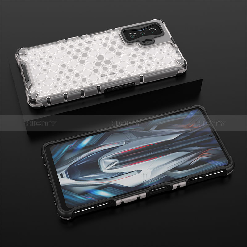 Carcasa Bumper Funda Silicona Transparente 360 Grados AM2 para Xiaomi Redmi K50 Gaming AMG F1 5G