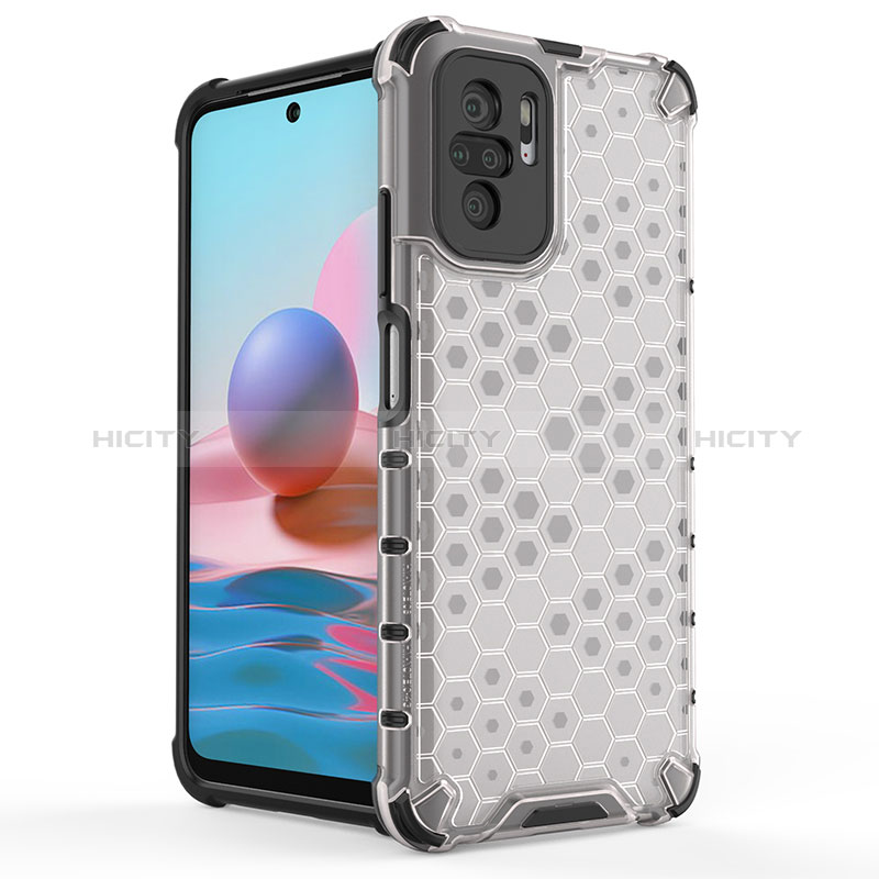 Carcasa Bumper Funda Silicona Transparente 360 Grados AM2 para Xiaomi Redmi Note 10 4G