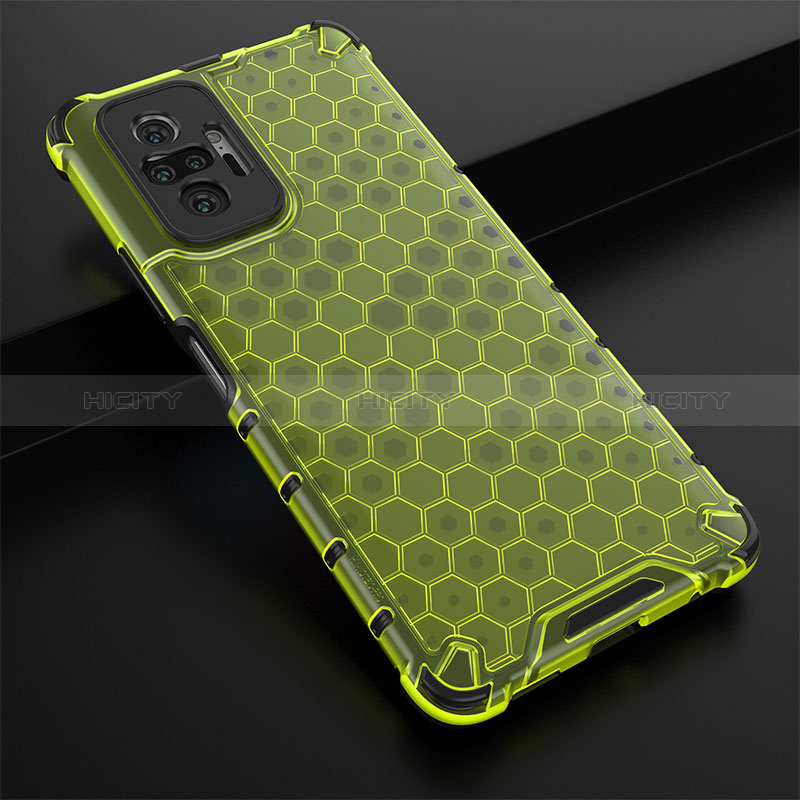 Carcasa Bumper Funda Silicona Transparente 360 Grados AM2 para Xiaomi Redmi Note 10 Pro 4G