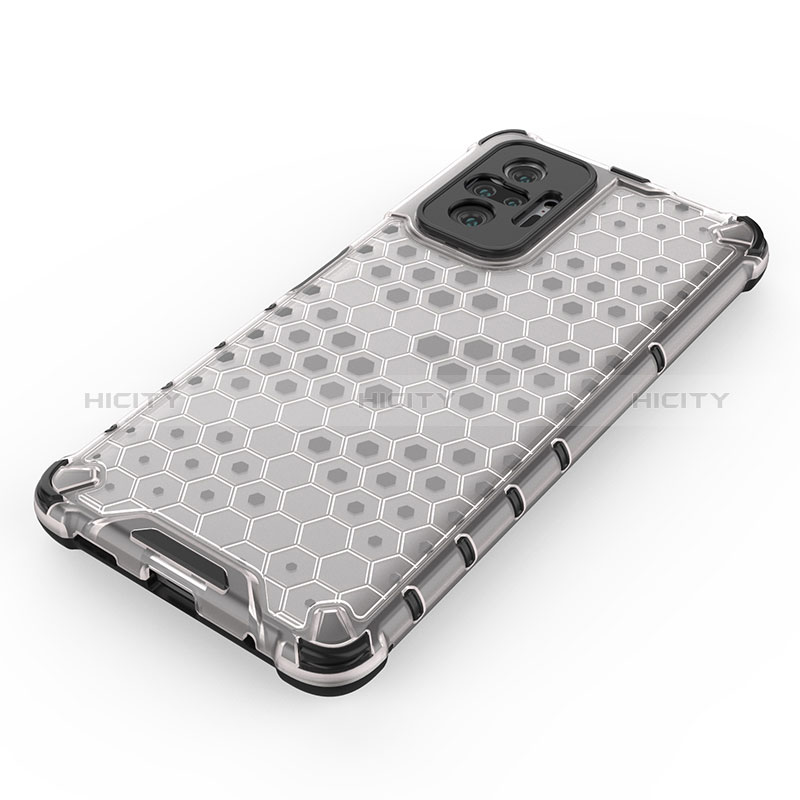 Carcasa Bumper Funda Silicona Transparente 360 Grados AM2 para Xiaomi Redmi Note 10 Pro 4G