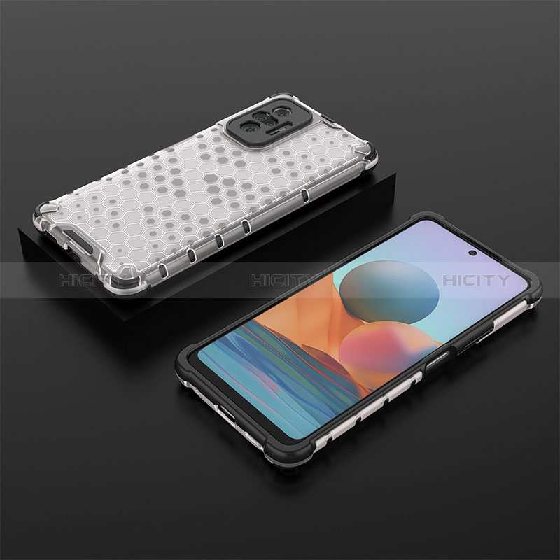 Carcasa Bumper Funda Silicona Transparente 360 Grados AM2 para Xiaomi Redmi Note 10 Pro Max