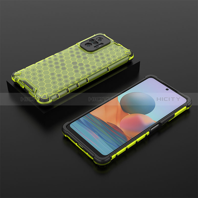 Carcasa Bumper Funda Silicona Transparente 360 Grados AM2 para Xiaomi Redmi Note 10 Pro Max