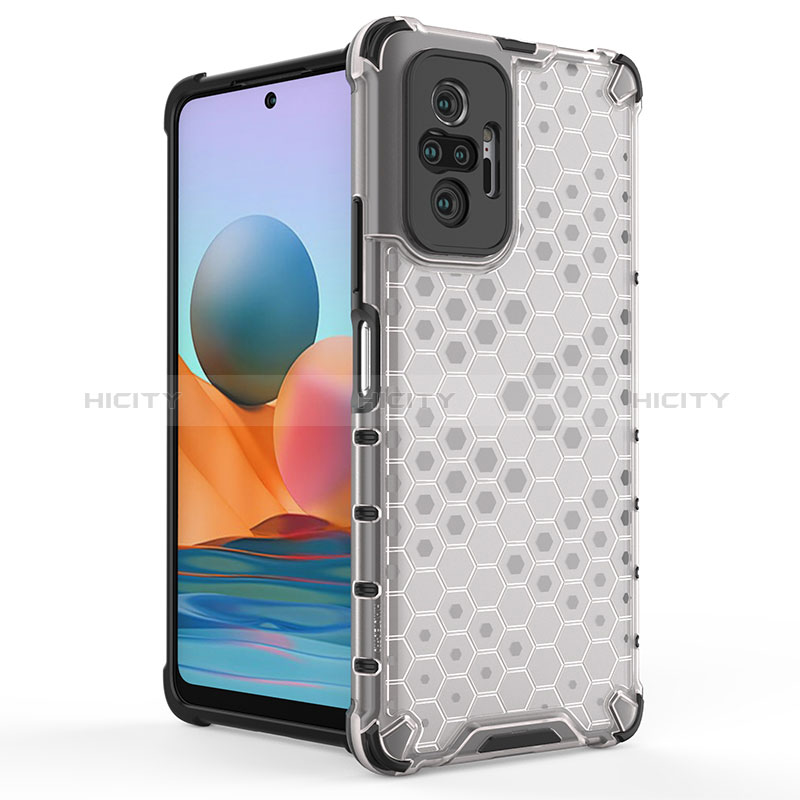 Carcasa Bumper Funda Silicona Transparente 360 Grados AM2 para Xiaomi Redmi Note 10 Pro Max