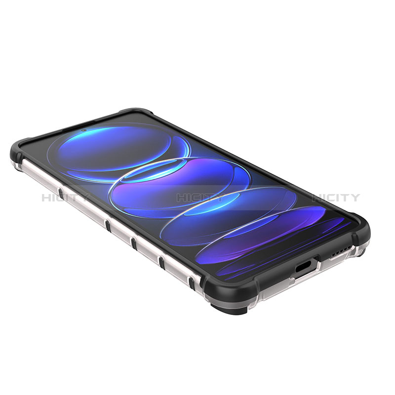 Carcasa Bumper Funda Silicona Transparente 360 Grados AM2 para Xiaomi Redmi Note 12 Pro+ Plus 5G