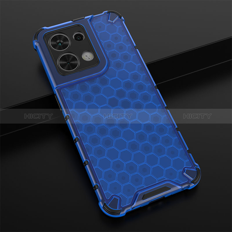 Carcasa Bumper Funda Silicona Transparente 360 Grados AM2 para Xiaomi Redmi Note 13 5G Azul